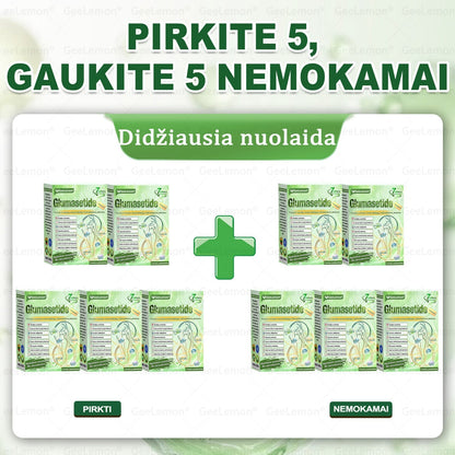 👉 Oficialus sertifikavimas 🔥 Tūkstančiai patenkintų vartotojų Lietuvoje💗👍𝐆𝐞𝑒𝐿𝑒𝐦𝐨𝐧® 𝐆𝐥𝐮𝐦𝐚𝐬𝐞𝐭𝐢𝐝𝐞 8 viename Liekninantis ir sveikatinantis nano pleistras su mikroadatomis 🇱🇹 (Tik kartą per dieną, matomi pokyčiai jau per 7 dienas)  ✅