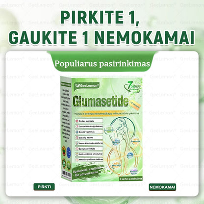 👉 Oficialus sertifikavimas 🔥 Tūkstančiai patenkintų vartotojų Lietuvoje💗👍𝐆𝐞𝑒𝐿𝑒𝐦𝐨𝐧® 𝐆𝐥𝐮𝐦𝐚𝐬𝐞𝐭𝐢𝐝𝐞 8 viename Liekninantis ir sveikatinantis nano pleistras su mikroadatomis 🇱🇹 (Tik kartą per dieną, matomi pokyčiai jau per 7 dienas)  ✅
